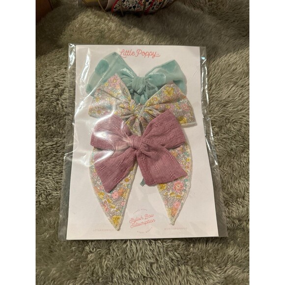 Oversized little poppy co bow set - Picture 1 of 1